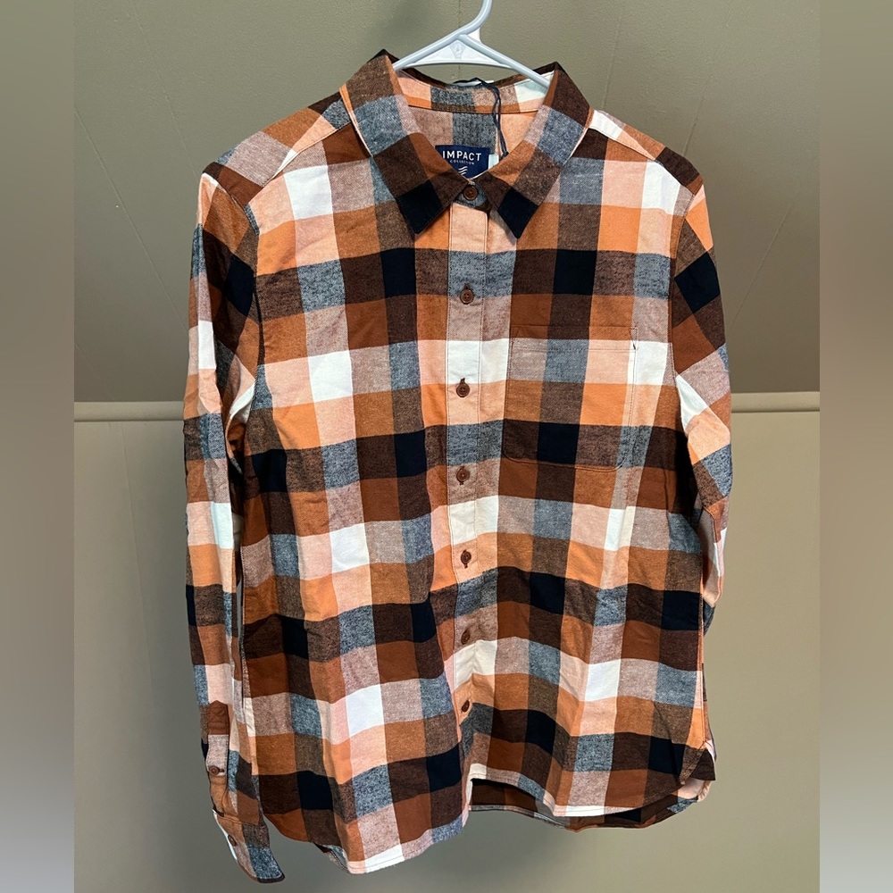 New Impact Collection United By Blue Medium Womens Flannel Sunburn